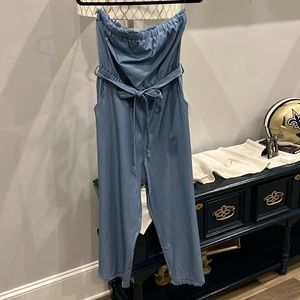 Chambéry strapless jumpsuit